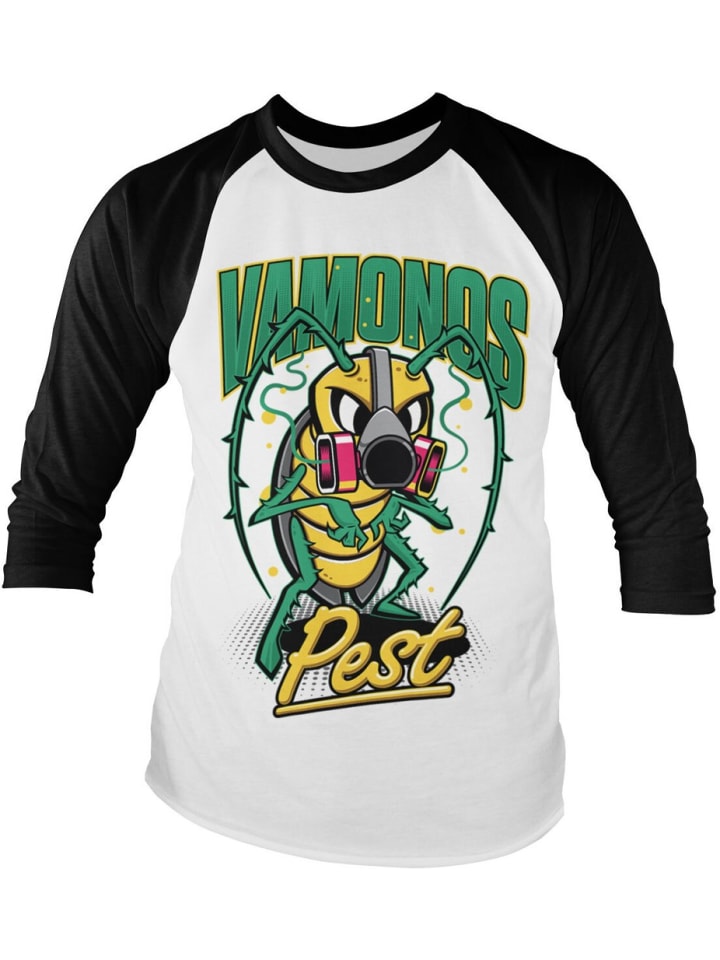 Longsleeve in Weiß