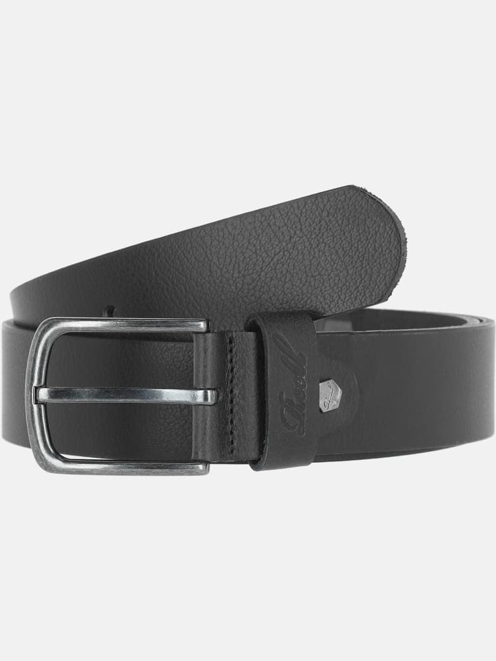Gürtel "Grain Belt" in Schwarz