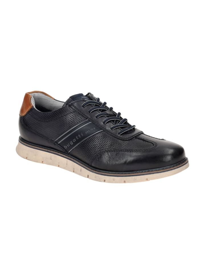 Sportliche Schnürschuhe in Blau