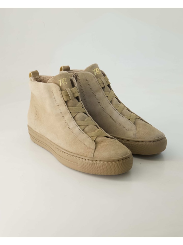 Klassische Stiefeletten in Beige
