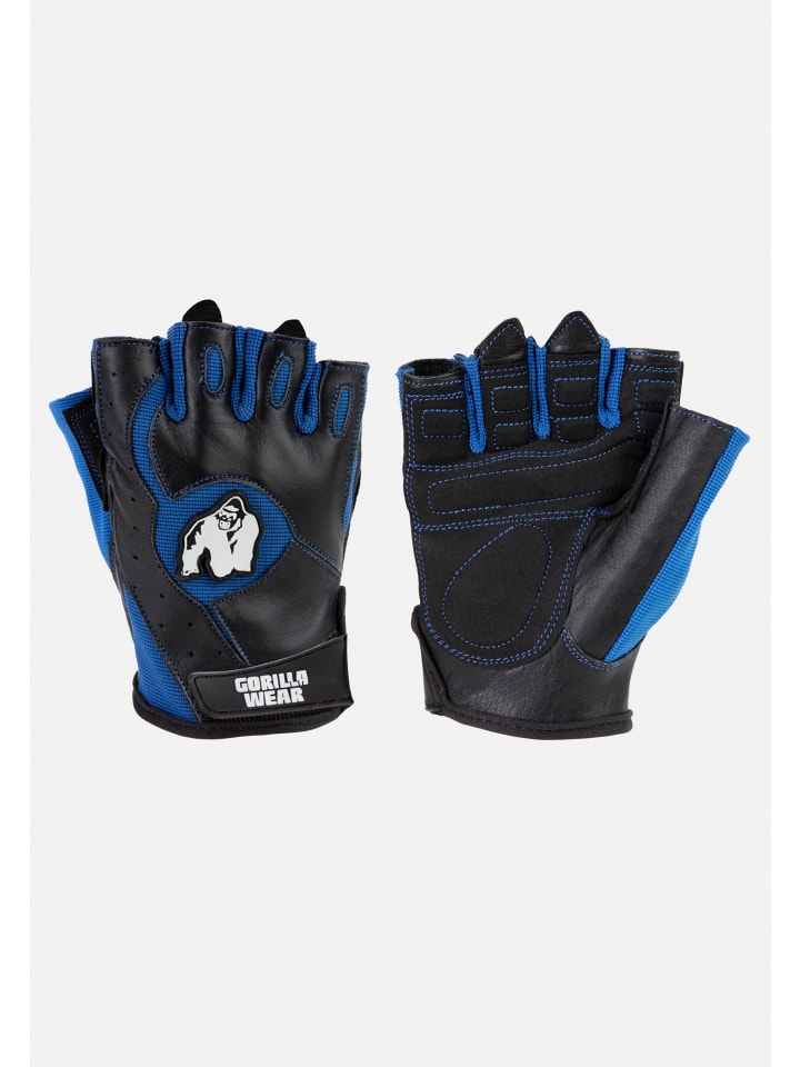 Trainingshandschuhe - Mitchell - Schwarz/Blau