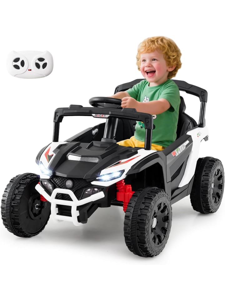 12V Elektroauto Kinder in Weiß