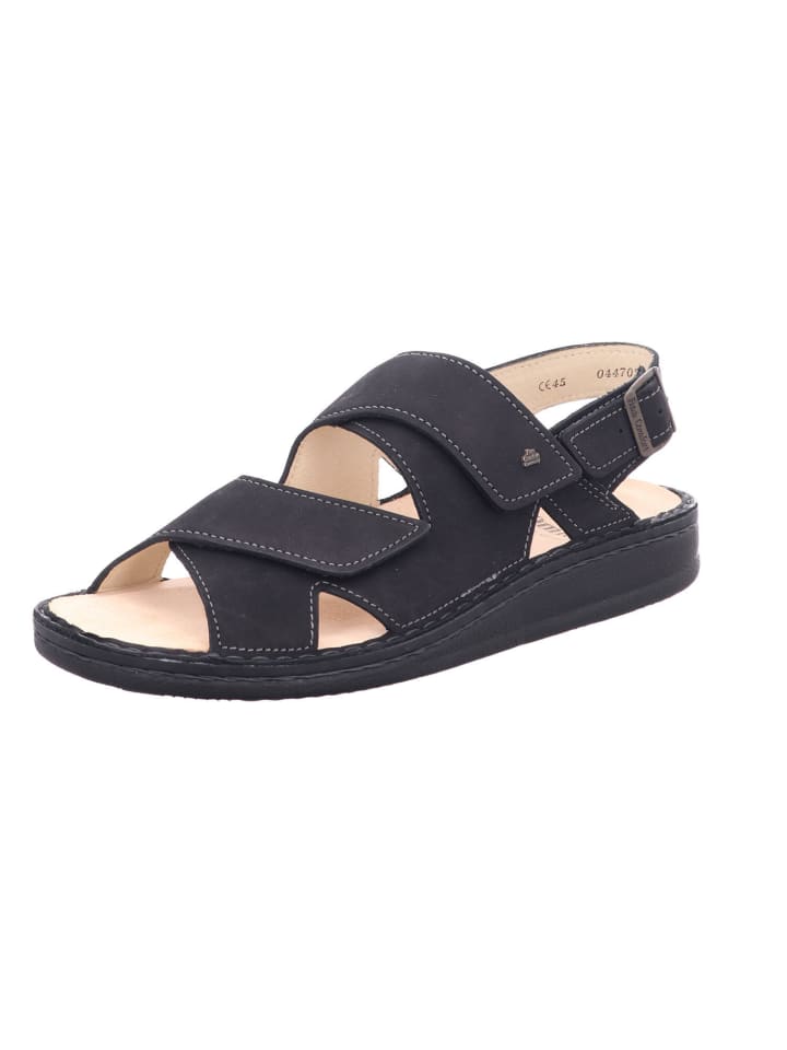 Sandale in schwarz