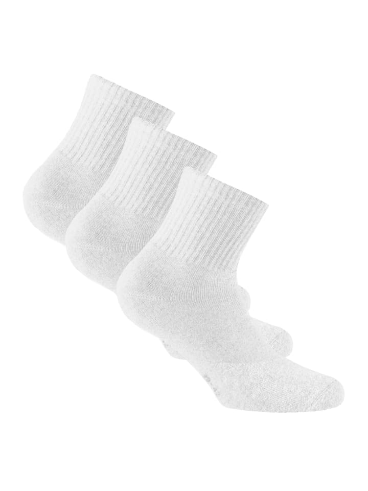Socken 3er Pack in Weiß