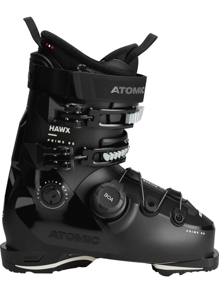 Skistiefel Alpin in schwarz