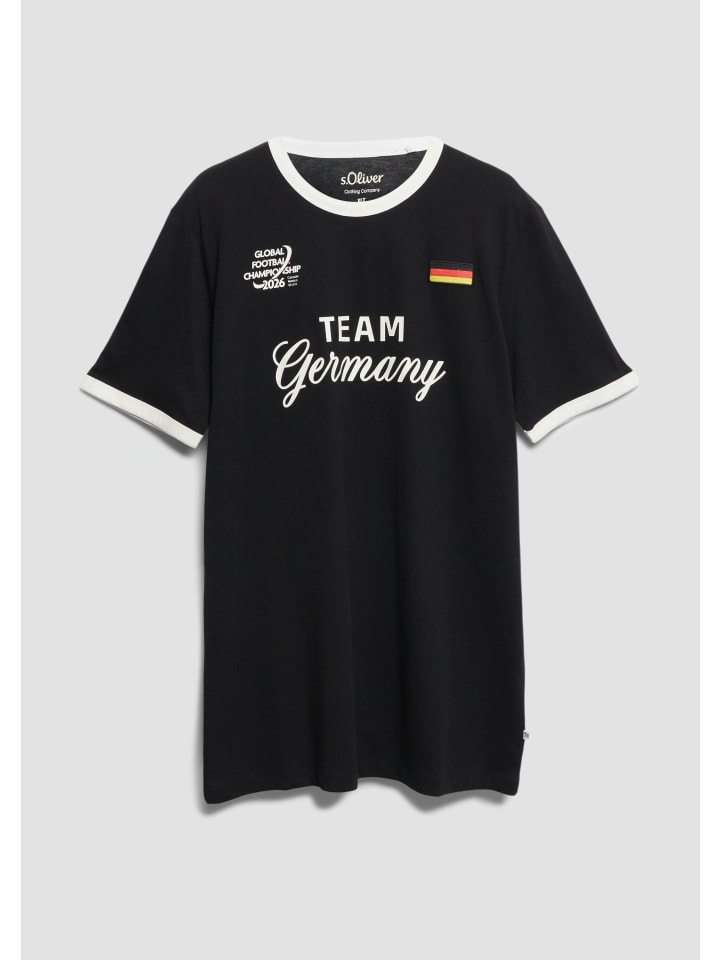 T-Shirt in 99D1_schwarz