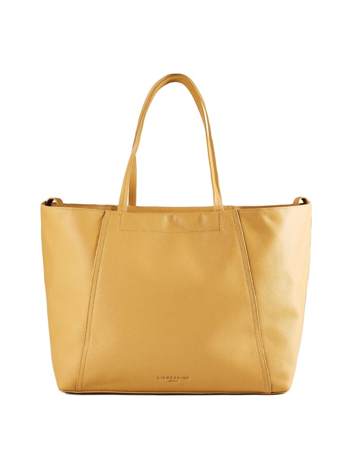 Chudy Shopper Tasche L Leder 57 cm light tan