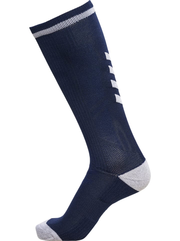 Long Socken Elite Indoor Multisport Erwachsene in NAVY/WHITE