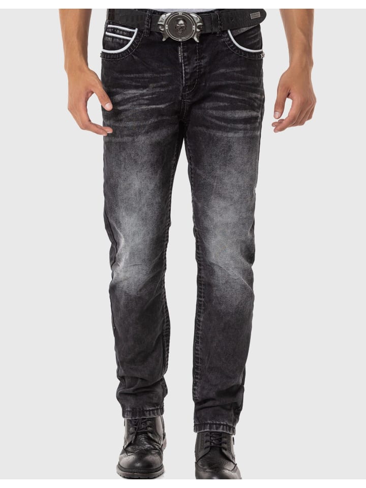 Jeans in schwarz