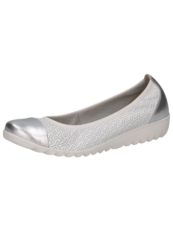 Ballerina in WHITE/SILVER