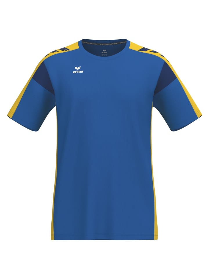 Herren T-Shirt function in new royal/gelb