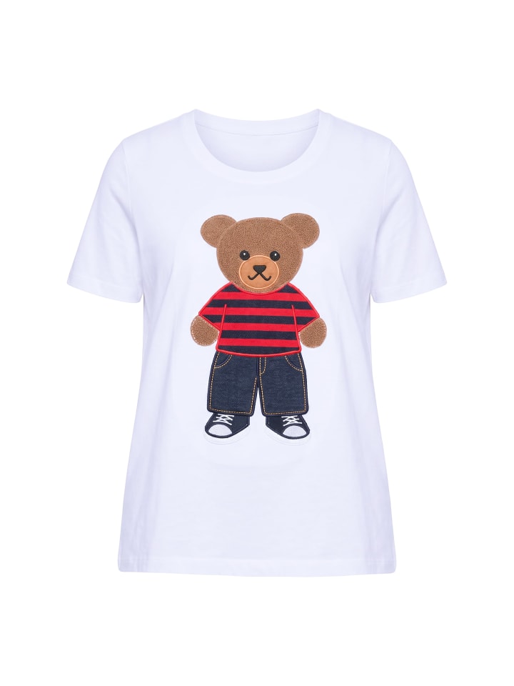 Shirt in schneeweiß