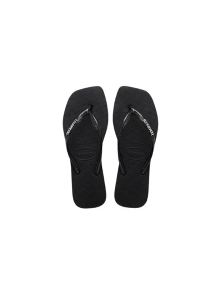 Flip-Flops Square in 2976-Schwarz/Silber