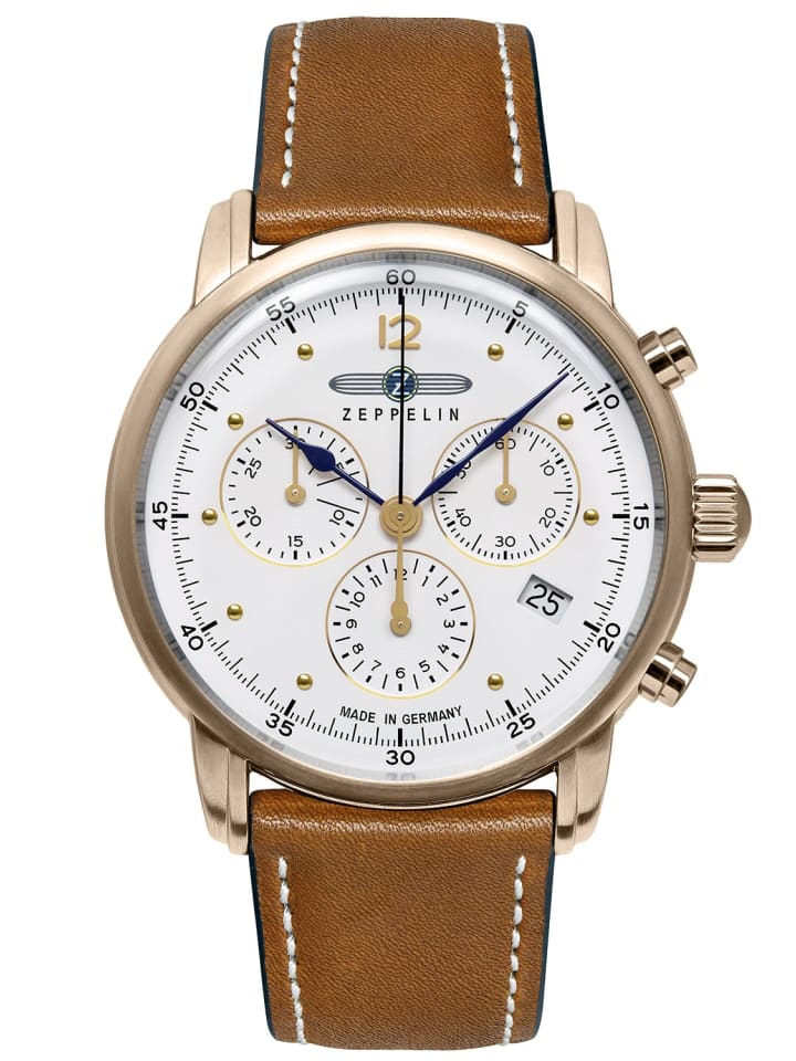 Herren-Armbanduhr Barcelona Chronograph Braun