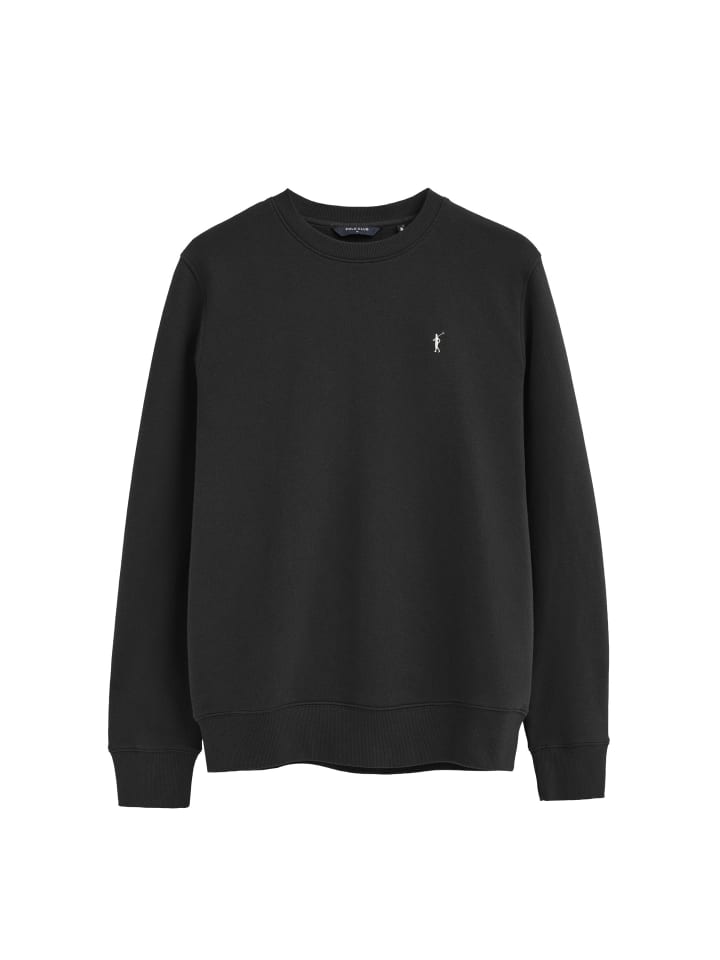 Sweatshirt MAN RIGBY GO SWEAT U IO LONG SLEEVE RELAXED FIT in Schwarz