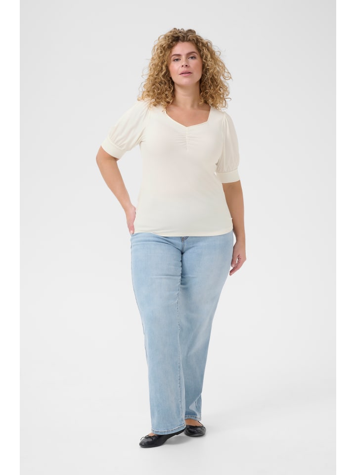 T-Shirt kurzarm KCsissy Tight fit in Chalk
