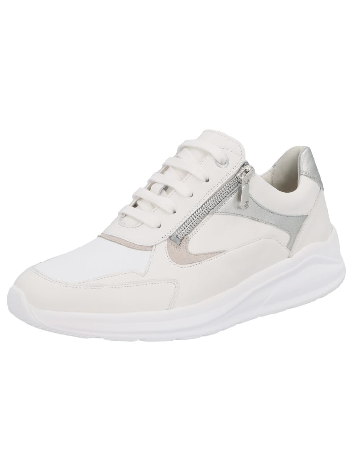 Damen- Schnürschuhe Kitty - Weite K in Weiß