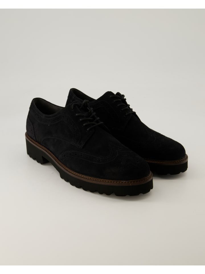 Klassische Schnürschuhe in Blau