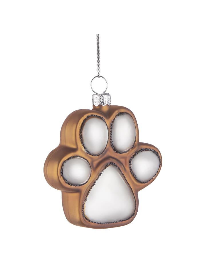 Butlers Baumhänger HANG ON Ornament Pfote in Braun