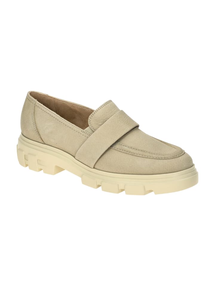 Klassische Slipper in Beige