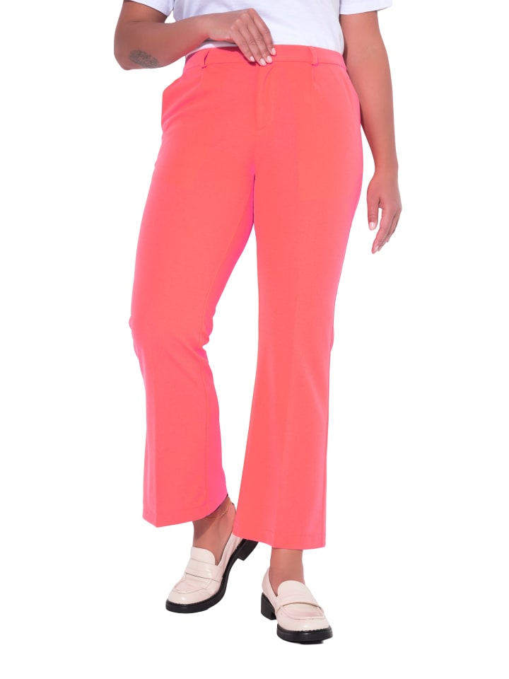 Hosen in neon pink