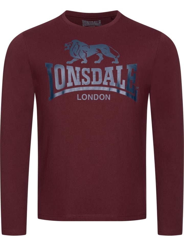 Longsleeve "Ayrshire" in Blau