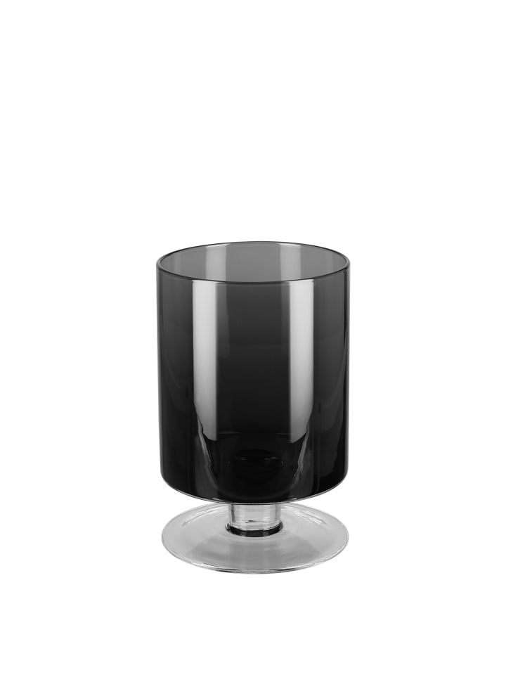 Vase "Viana" in Grau - H. 23 cm - D. 15,3 cm