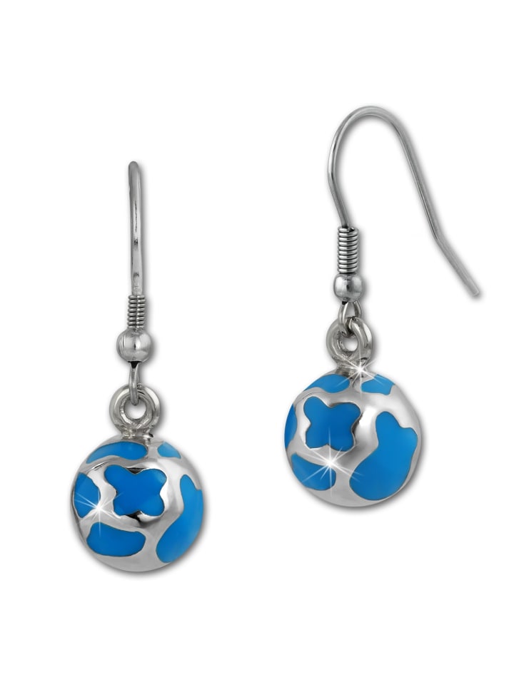 Ohrringe Edelstahl (Stainless Steel) Kugel Ohrhänger