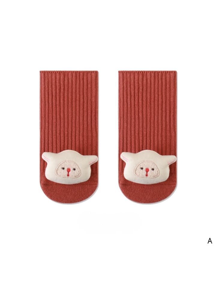 5er-Set Baby-Plüschsocken B