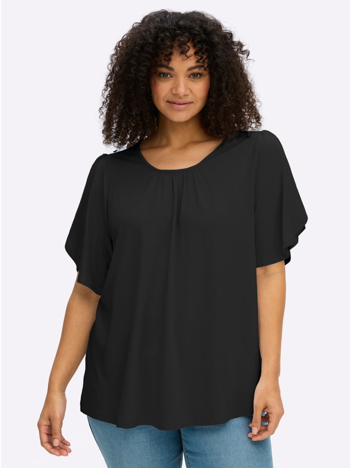 Shirt in schwarz