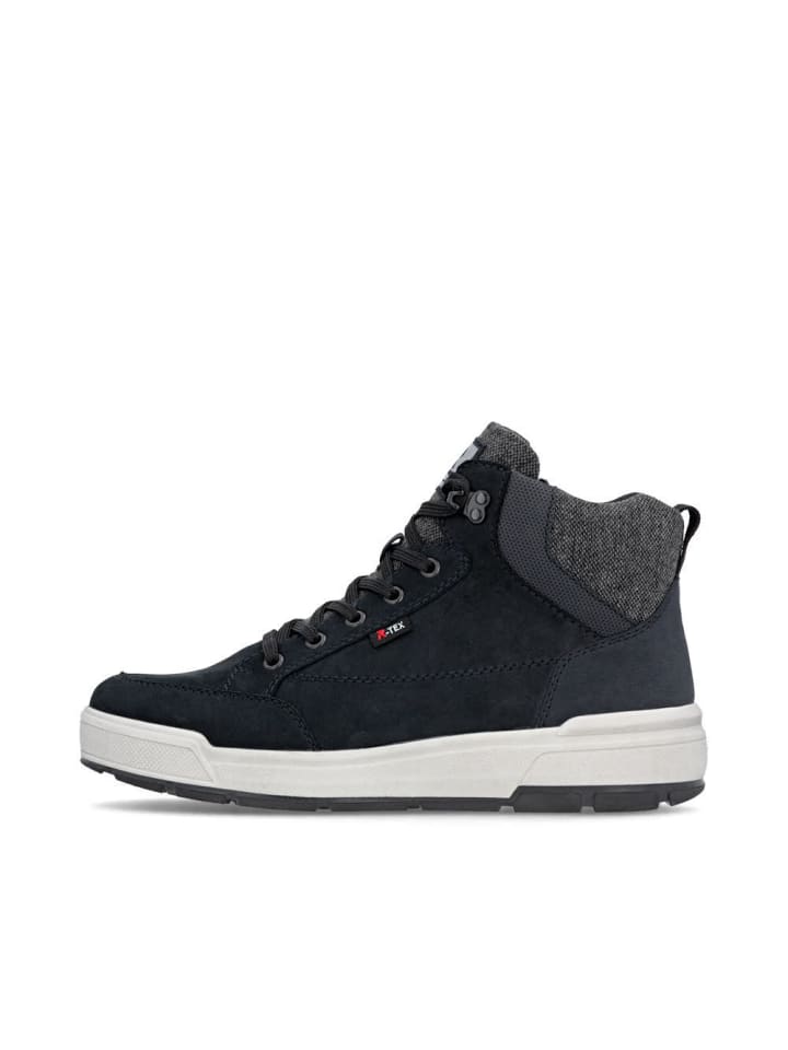 Stiefelette in blau