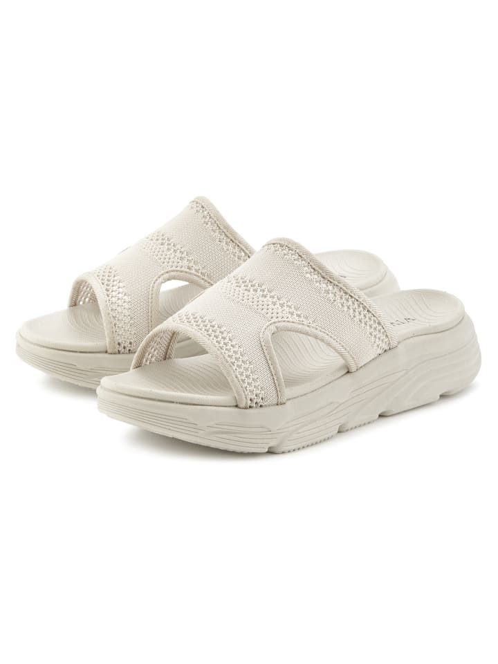 Pantolette in beige