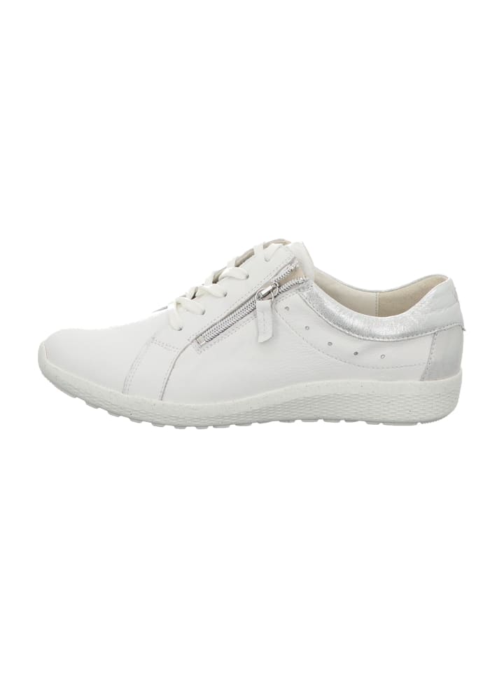 Komfort Schnürschuhe in Weiß