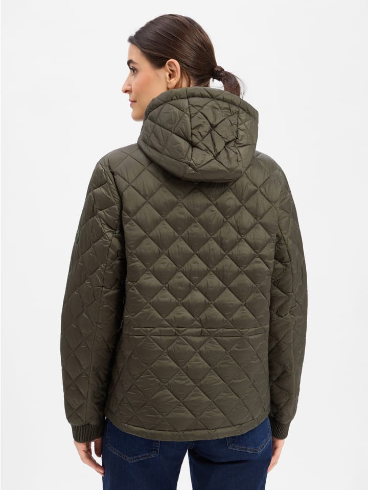 Steppjacke in khaki