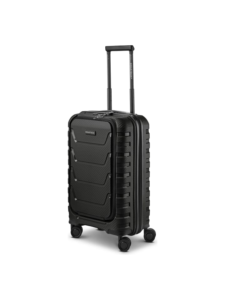 Edition 01 4 Rollen Kabinentrolley 55 cm Laptopfach black