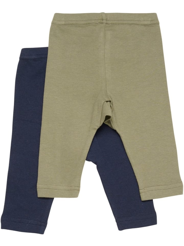 Kinder Leggings "Leggings w.AOP (2-pack)" in Grün