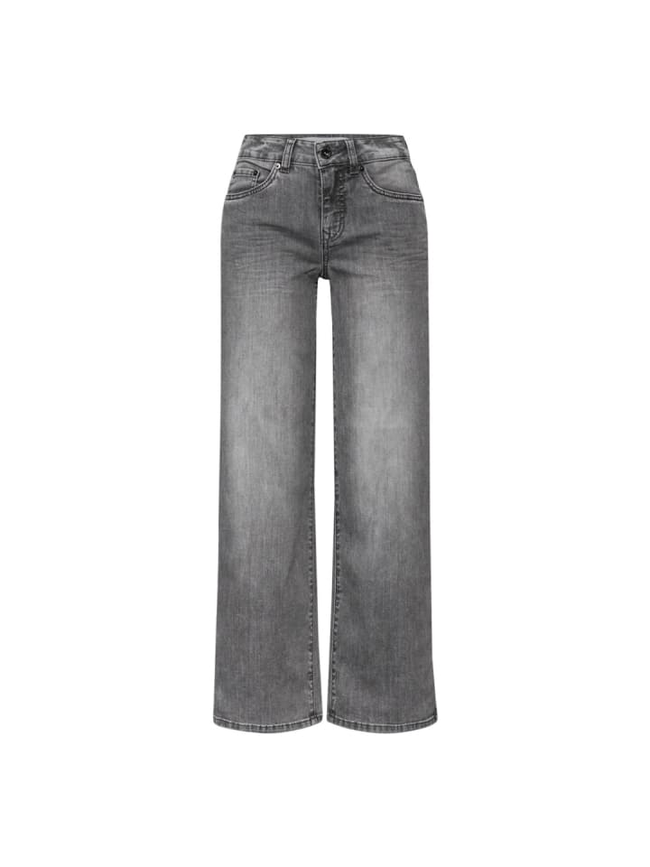 Jeans in black washed