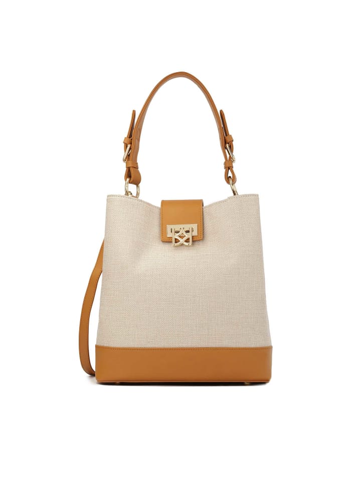 Schultertaschen in Beige