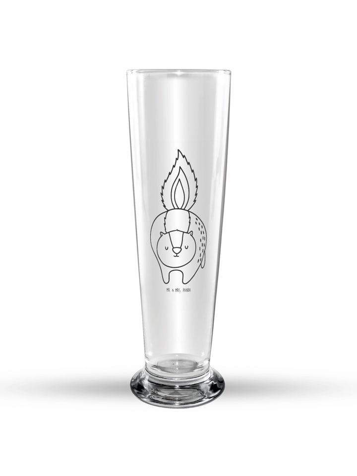 Bierbecher Stinktier Angriff ohne Spruch in Transparent