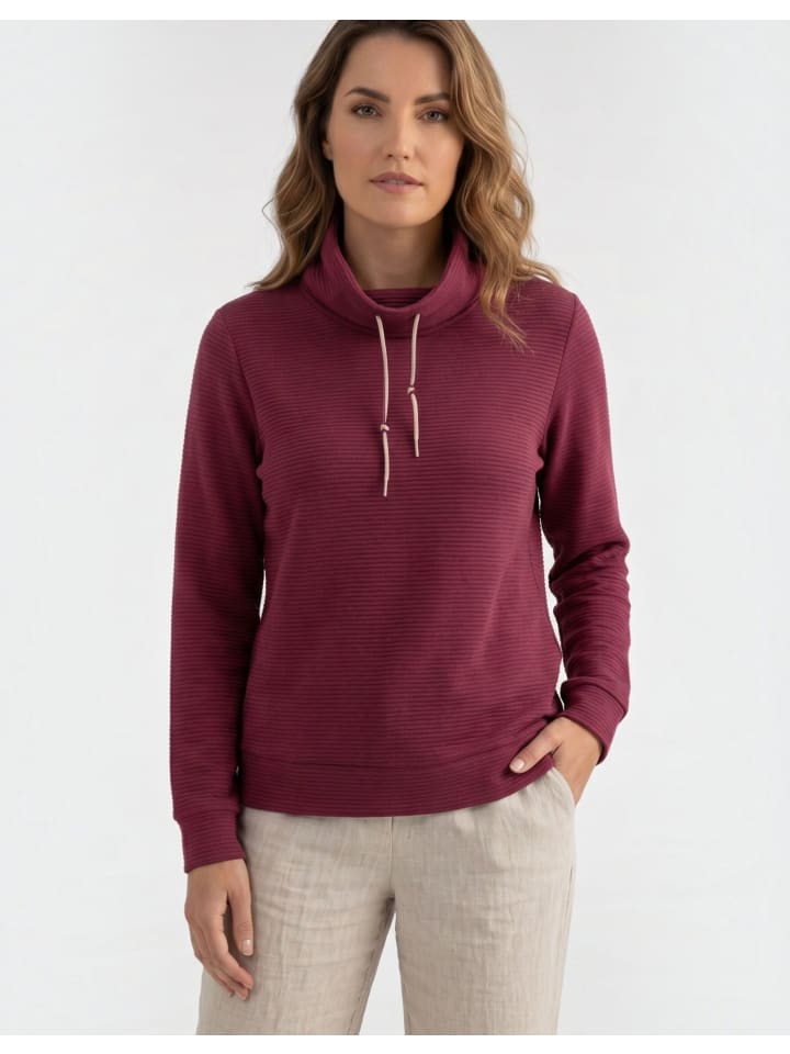 Sweatshirt in glühwein