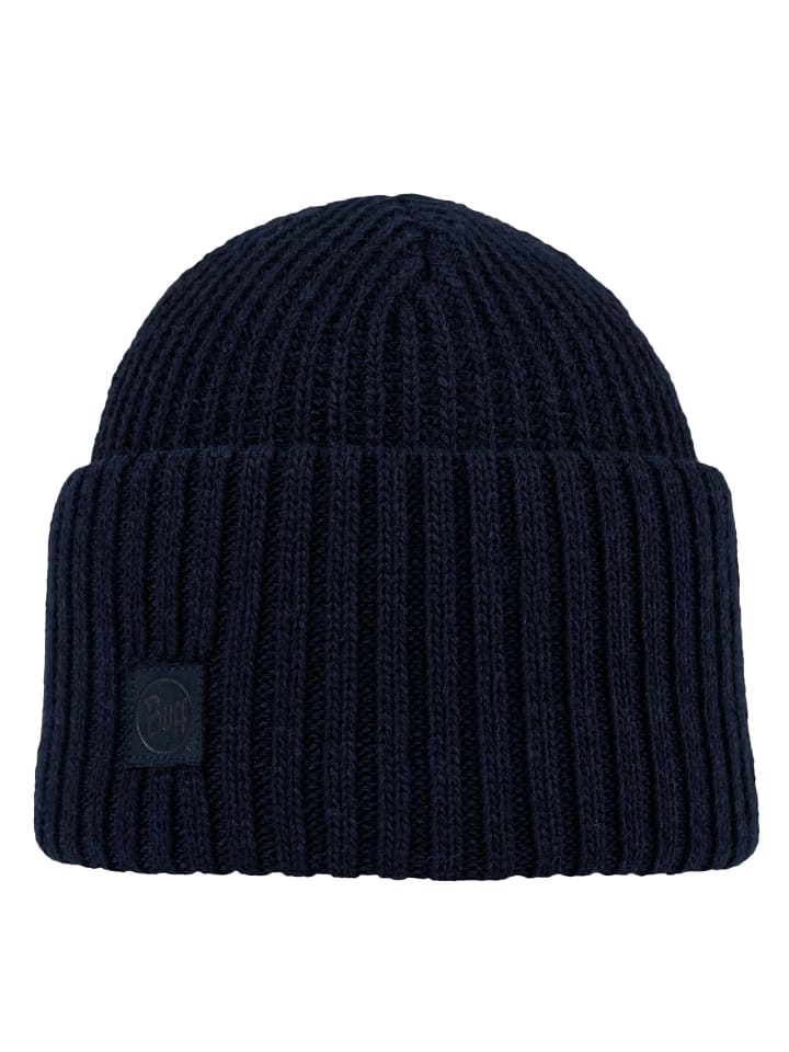 Knitted Beanie Rutger in Dunkelblau