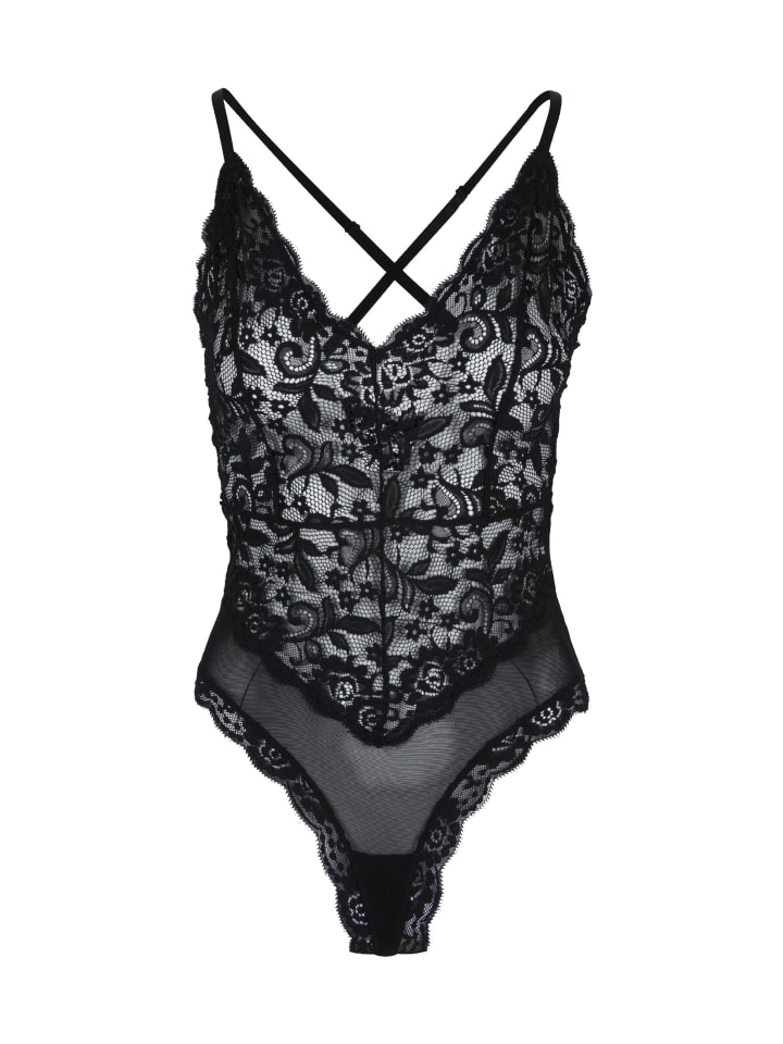 Body lace + mesh Schwarz