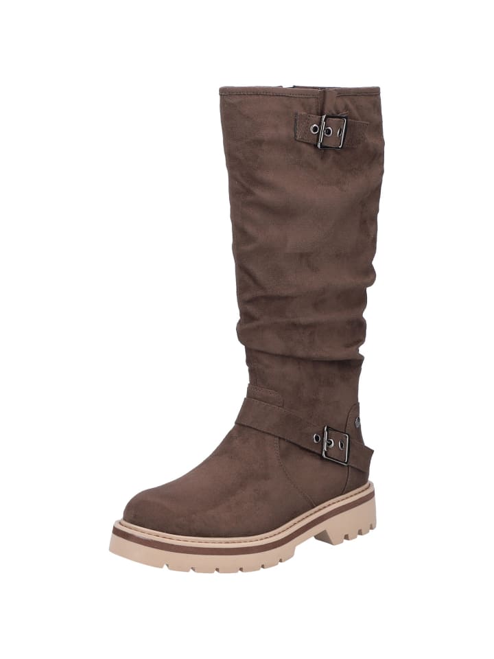 Stiefelette in braun