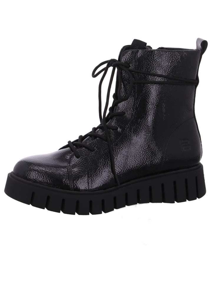 Schnürstiefel in Schwarz