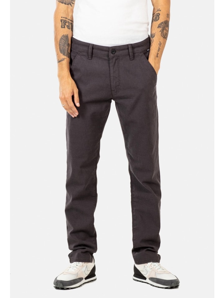 Stoffhose "Superior Flex Chino" in Grau