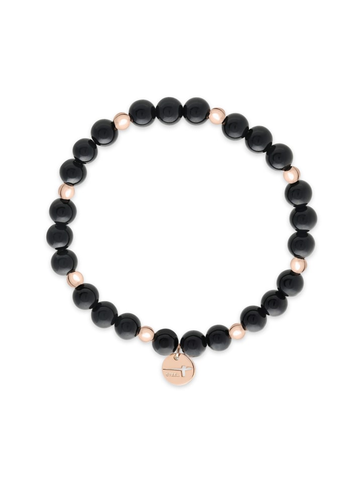 Armband New Beads in schwarz