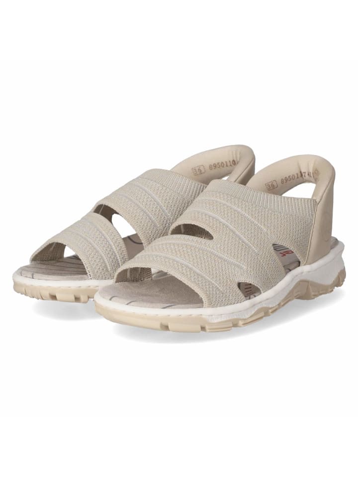 Sandalen in beige