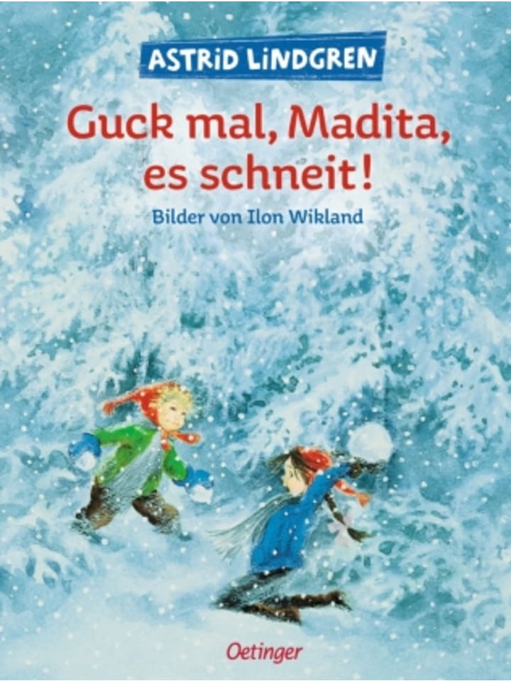 Buch - Guck mal, Madita, es schneit!