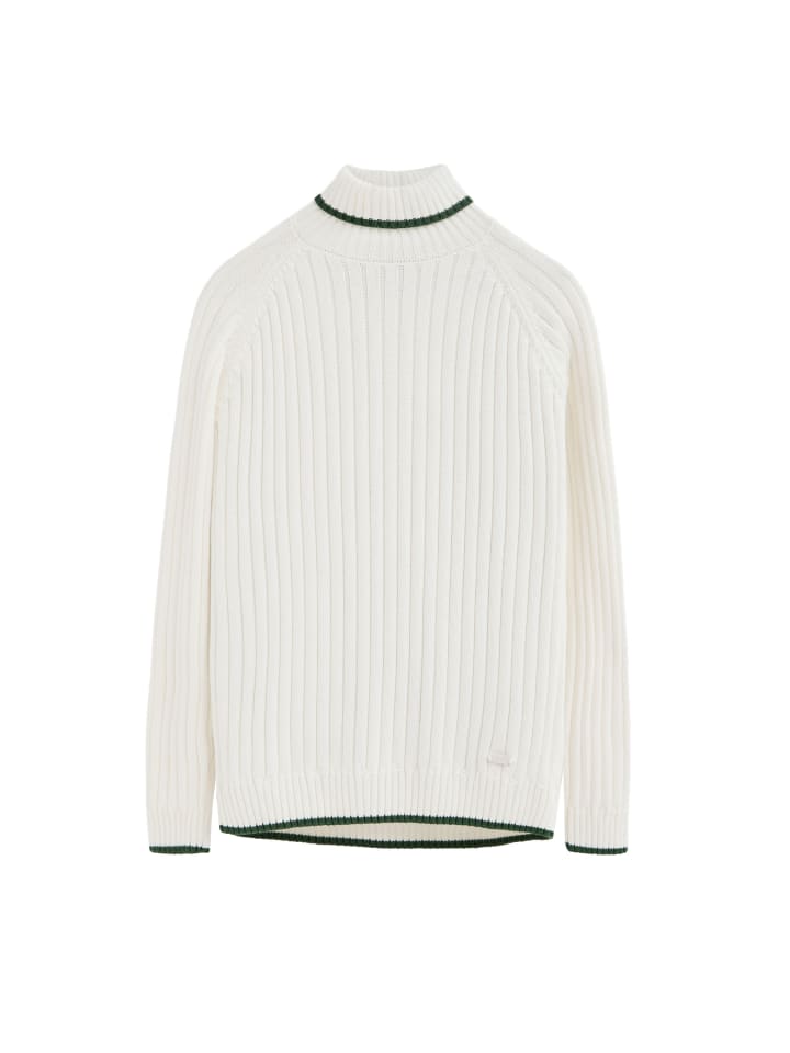 Pullover MAN ST. GERMAIN LONG SLEEVE REGULAR FIT in Ecru