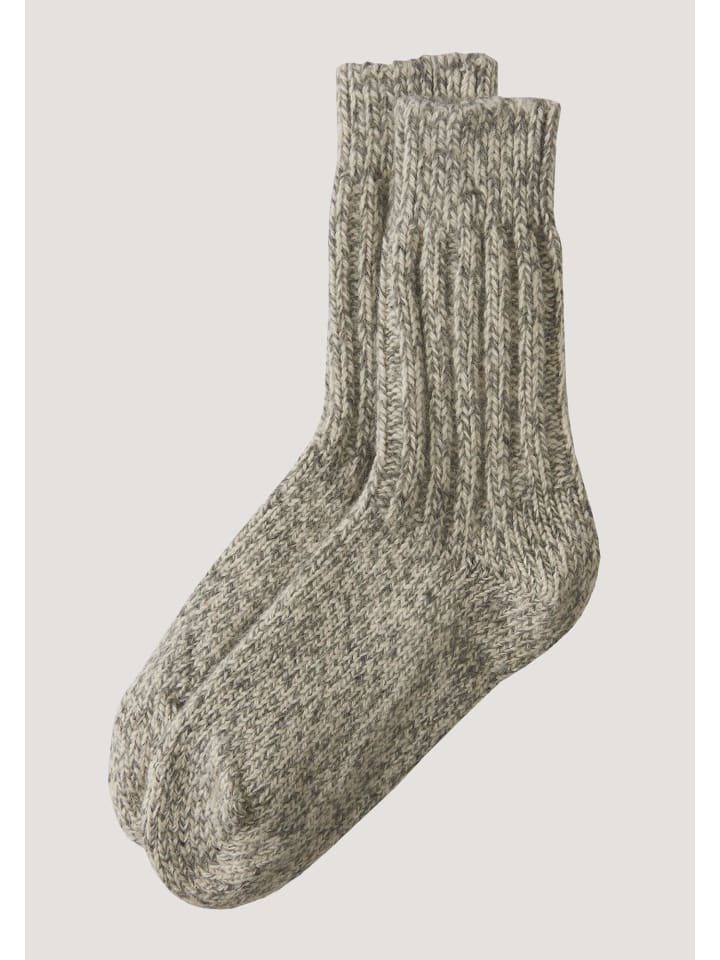 Stricksocke in natur